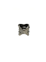 Arthur Marder Black Rhodium Overlap Black Spinel SS Ring