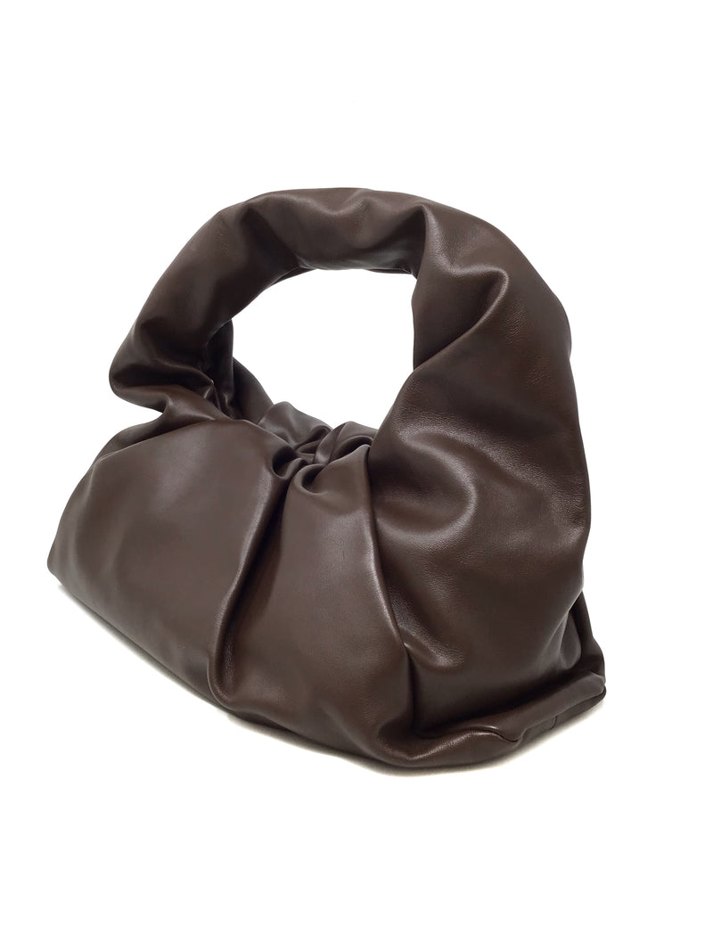 Bottega Veneta Brown SM Butter Napa Shoulder Hobo Bag