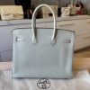 Hermes Togo Birkin 35 Gris Perle Silver Hardware