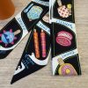 Hermes Multicolor Silk Twilly