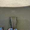 Hermes Taurillon Clemence Evelyne III PM Etoupe