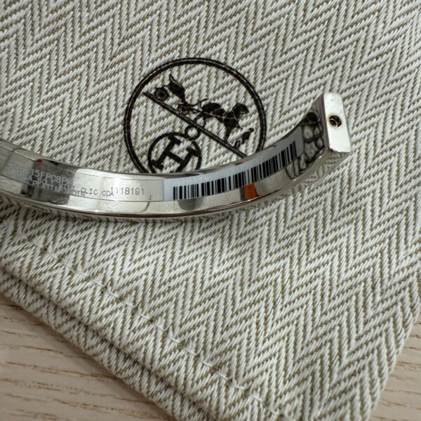 Hermes Mini Clic Chaine dAncre bracelet Size PM Black Solace