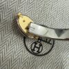Hermes Mini Clic Chaine dAncre bracelet Size PM Black Solace