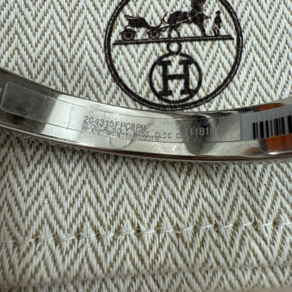 Hermes Mini Clic Chaine dAncre bracelet Size PM Black Solace
