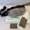 Burberry Haymarket Check Nylon Belt Bag