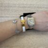 Hermes Enamel Narrow Clic Clac H Bracelet PM White