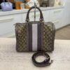 Gucci Monogram Vintage Web Medium Boston