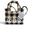 Loewe Paulas Ibiza Logo Convertible Tote Raffia Mini