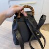 Gucci Calfskin Bamboo Backpack Black