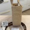 Loewe Paula's Ibiza Logo Convertible Tote Raffia Mini