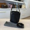 TOM FORD Audrey Mini Leather Bucket Bag Black