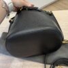 TOM FORD Audrey Mini Leather Bucket Bag Black