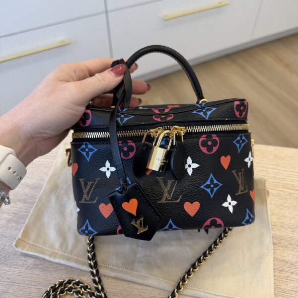 Louis Vuitton Vanity Handbag Limited Edition Game On Multicolor Monogram PM