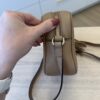 Gucci Calfskin Small Soho Disco Bag Beige