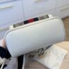 Gucci GG Supreme Monogram Calfskin Web Small Ophidia Day Backpack Beige Ebony New Acero