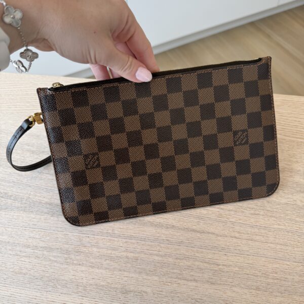 Louis Vuitton Damier Ebene Neverfull Pochette MM/GM