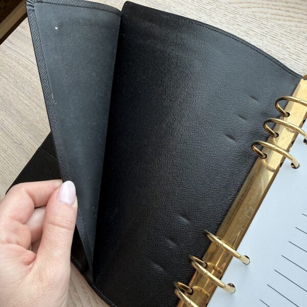 Louis Vuitton Agenda GM Epi Noir