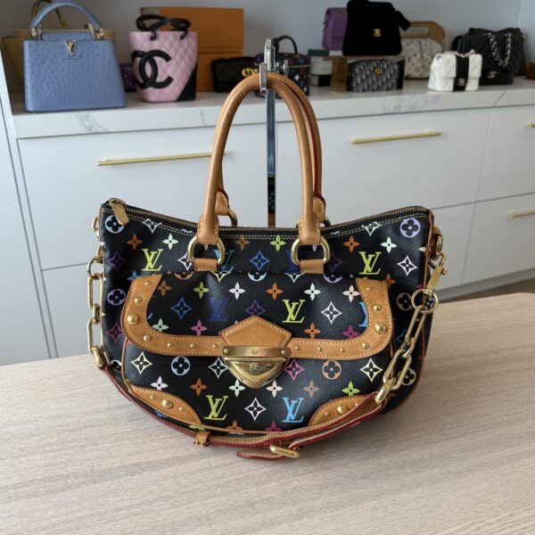 Louis Vuitton Monogram Multicolor Rita Black