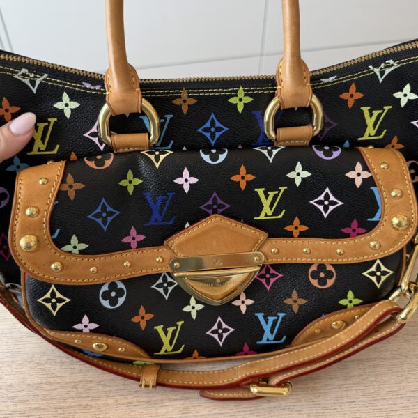 Louis Vuitton Monogram Multicolor Rita Black