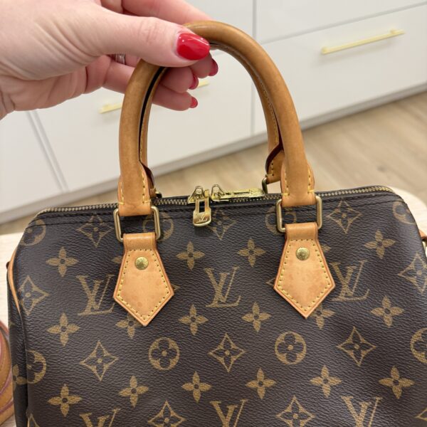 Louis Vuitton Monogram Speedy 25 Bandouliere NM