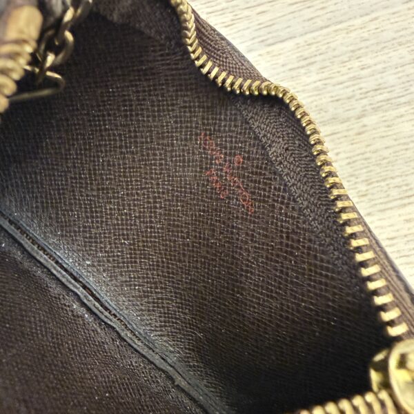 Louis Vuitton Damier Ebene Key Pouch Cles