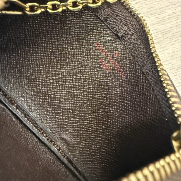 Louis Vuitton Damier Ebene Key Pouch Cles