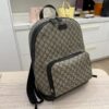 Gucci Beige/Ebony GG Coated Canvas Supreme Backpack Bag