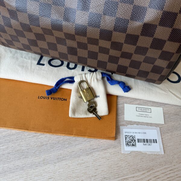 Louis Vuitton Damier Ebene Speedy 30 Bandouliere NM