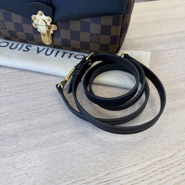 Louis Vuitton Damier Ebene Clapton Black
