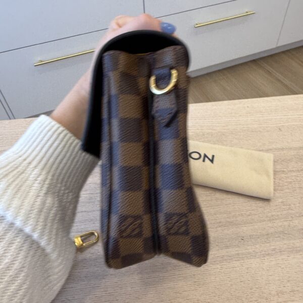 Louis Vuitton Damier Ebene Clapton Black