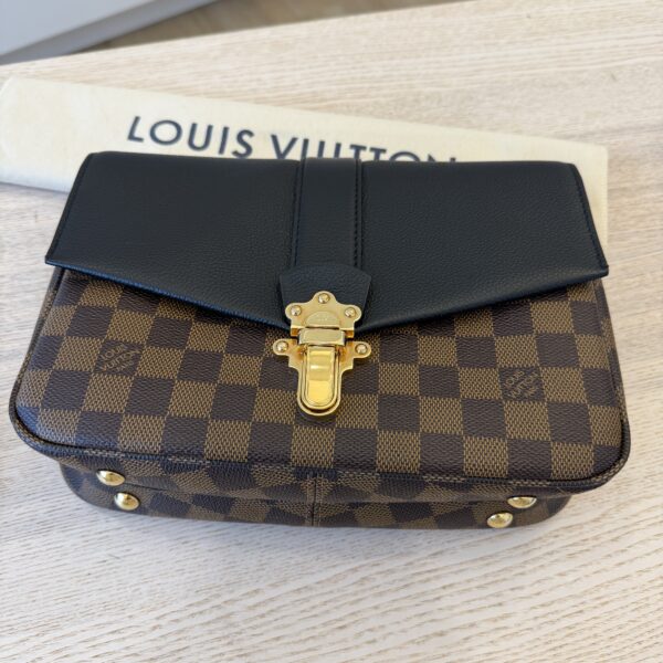Louis Vuitton Damier Ebene Clapton Black