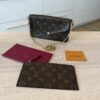Louis Vuitton Monogram Pochette Felicie Chain Wallet