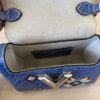 Louis Vuitton Epi Azteque Twist Shoulder Bag PM Denim Light