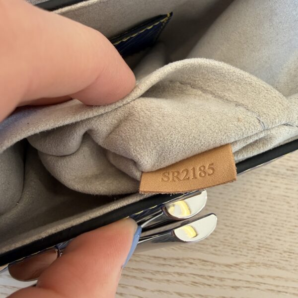 Louis Vuitton Epi Azteque Twist Shoulder Bag PM Denim Light