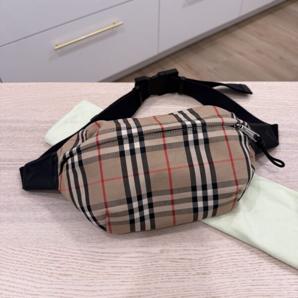Burberry Haymarket Check Belt Bag