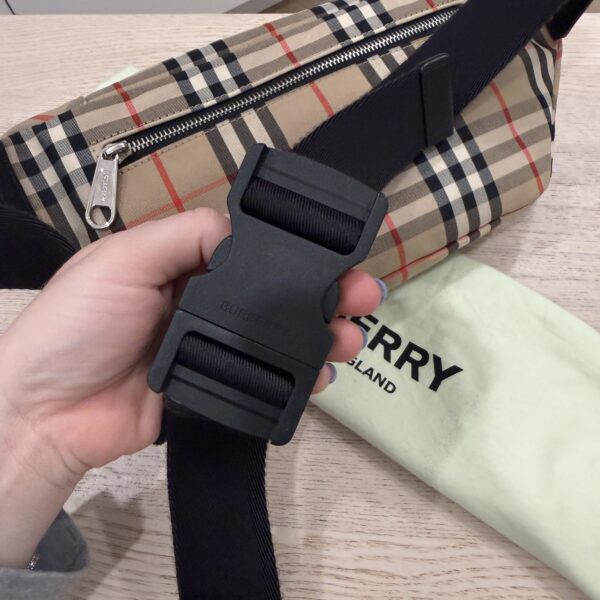 Burberry Haymarket Check Belt Bag