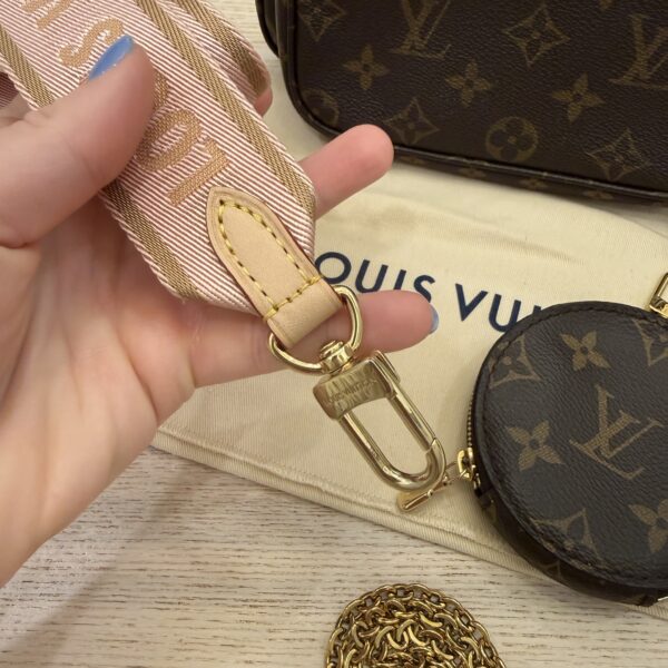 Louis Vuitton Monogram Multi Pochette Accessories Rose