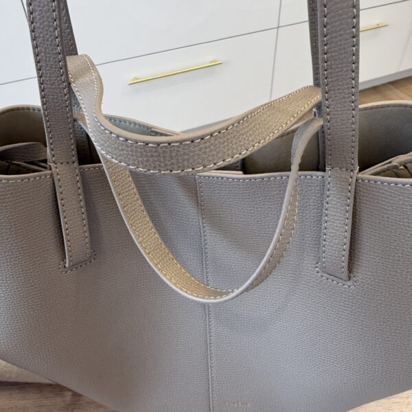 Polene Cyme Mini Edition Textured Taupe