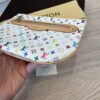 Louis Vuitton Monogram Multicolor Pochette Plate GM White