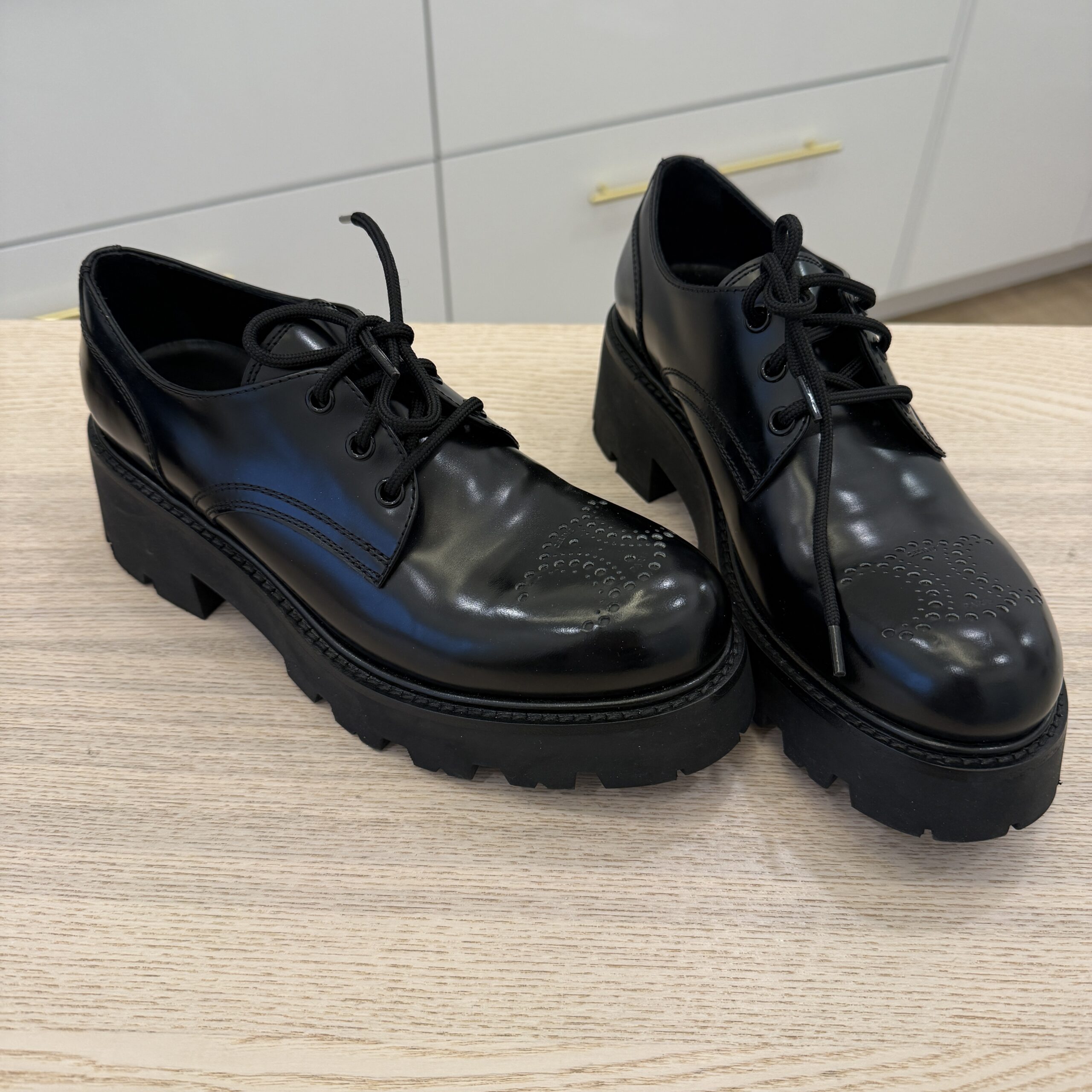 Celine Tiomphe Derby Loafer Size 38.5