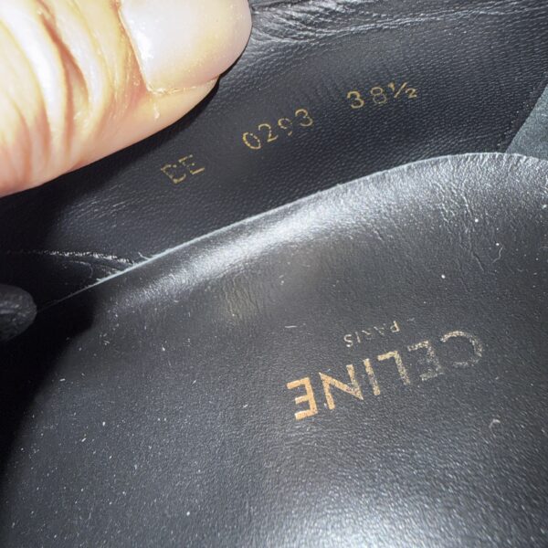 Celine Tiomphe Derby Loafer Size 38.5