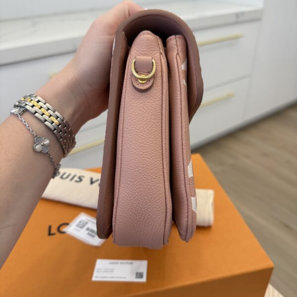 Louis Vuitton Bicolor Monogram Empreinte Leather Pochette Metis