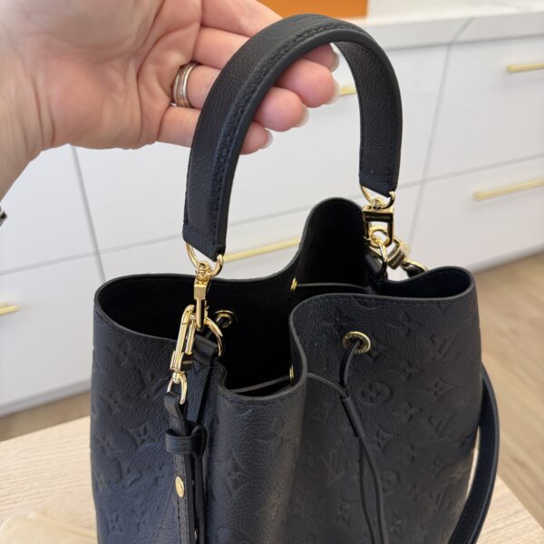 Louis Vuitton Monogram Empreinte Neonoe MM Black
