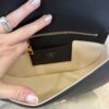 Louis Vuitton Grained Calfskin LV Pont 9 Soft MM Black