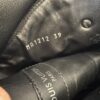 Louis Vuitton Calfskin Patent Monogram Ruby Flat Ranger Boots 39 Black