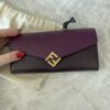 Fendi FF Diamonds Continental Wallet With Chain