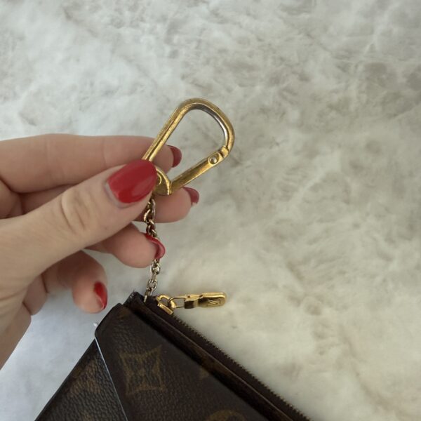 Louis Vuitton Monogram Recto Verso Card Holder Black