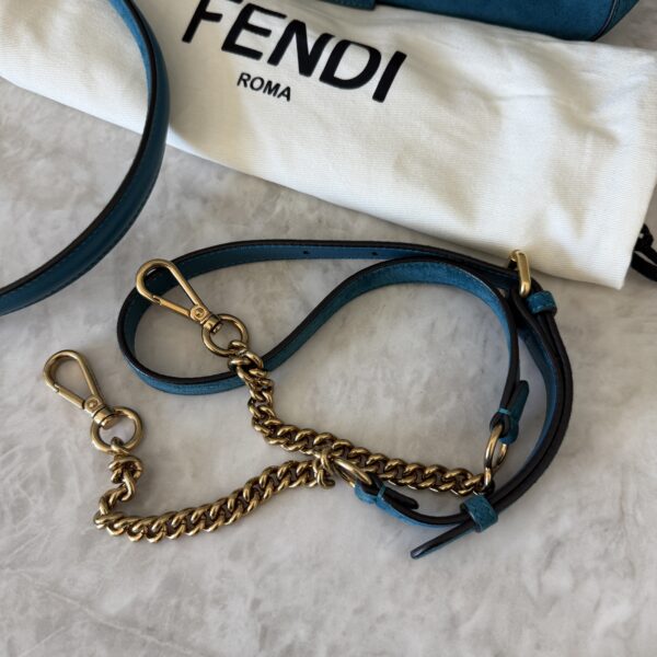 Fendi Baguette NM Bag Suede Medium
