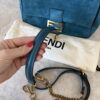 Fendi Baguette NM Bag Suede Medium