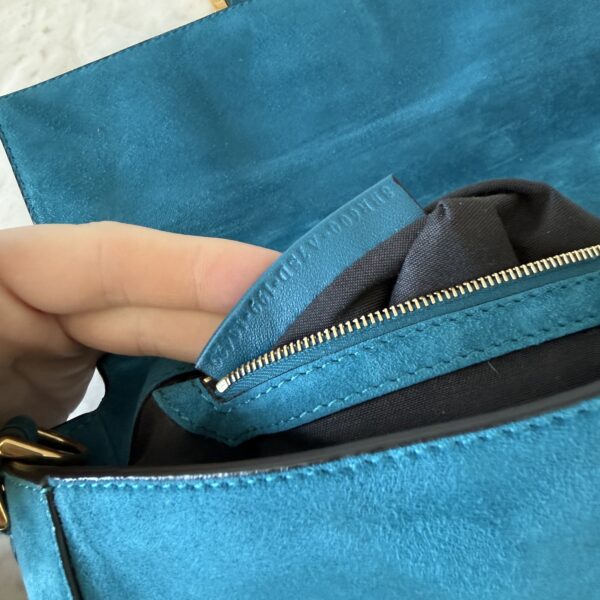 Fendi Baguette NM Bag Suede Medium
